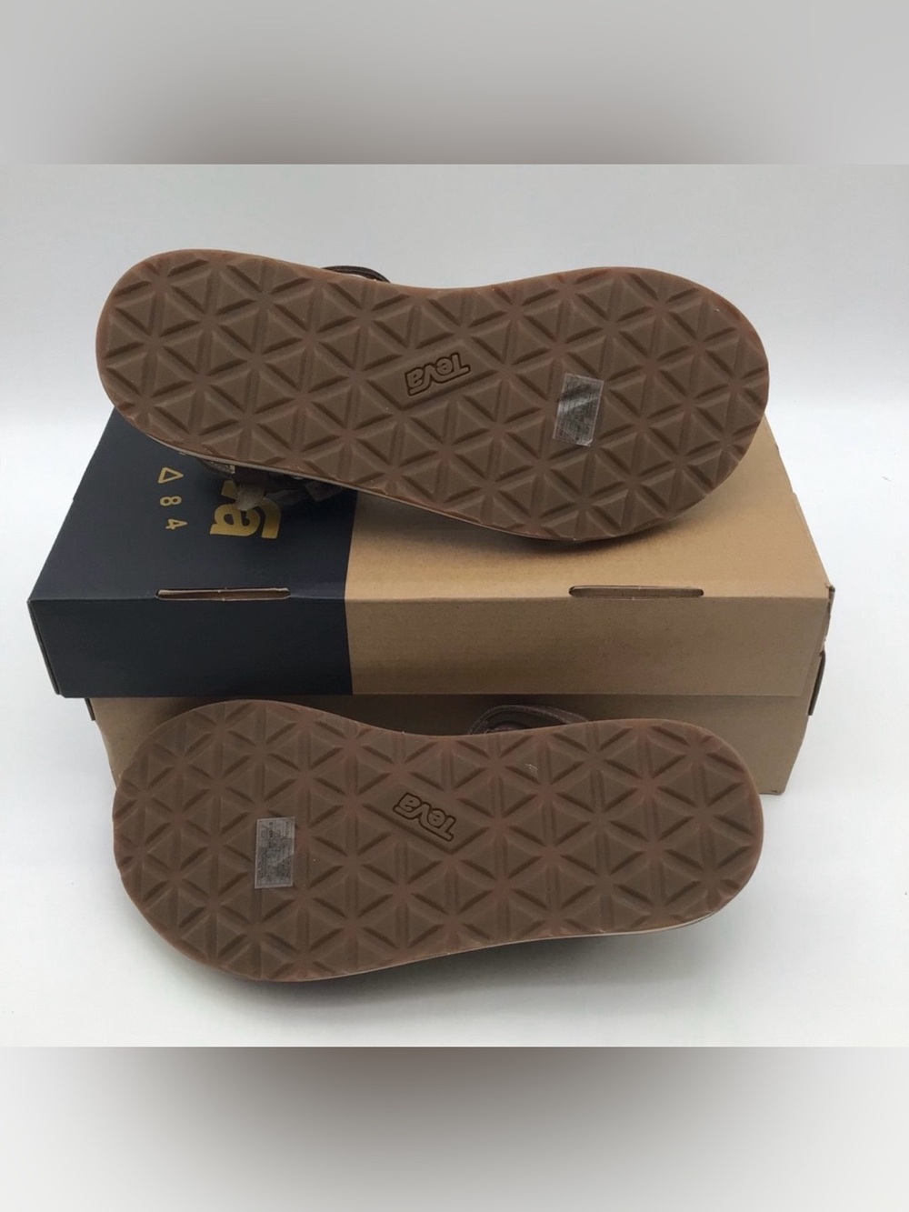 Teva Original Univeral Slim Antelope Brown Antelope Brown W7 NEW - Picture 5 of 7